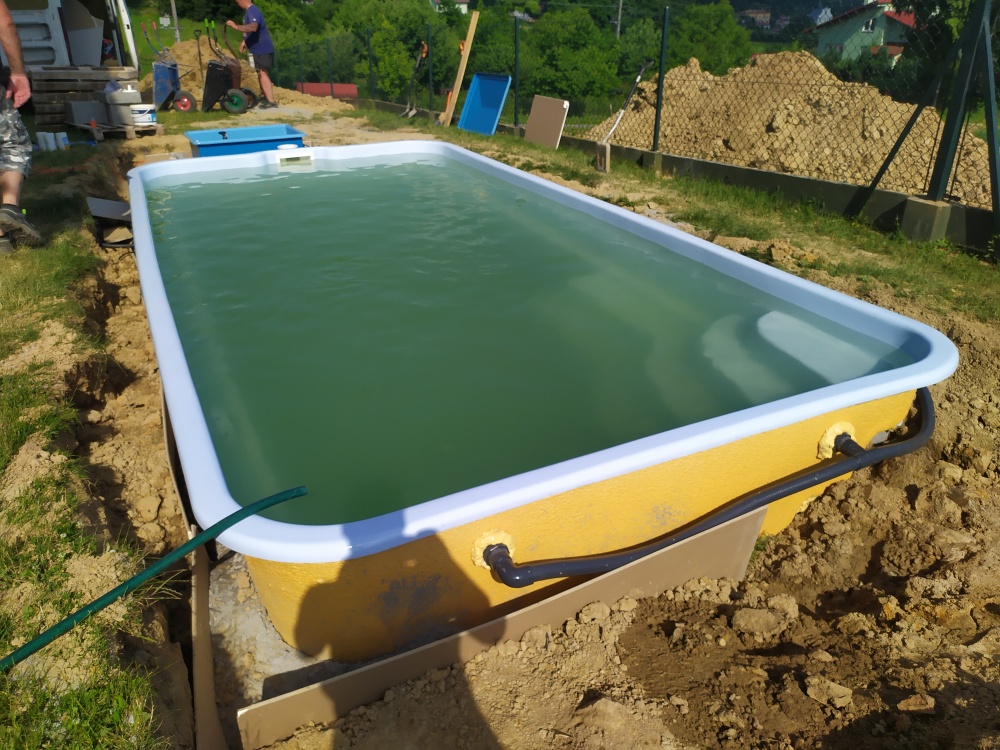 Basen poliestrowy 6,10x3,00x1,50m schody narożne